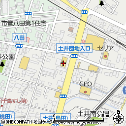 西松屋福岡土井店周辺の地図