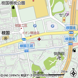 千福コーポ周辺の地図