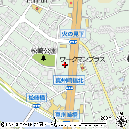 ケンタッキーフライドチキン福岡松崎店周辺の地図