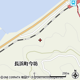 愛媛県大洲市長浜町今坊702周辺の地図