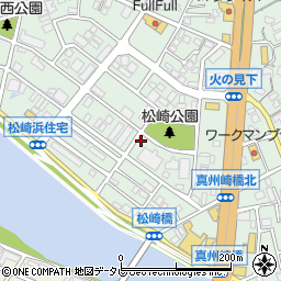 名鉄協商福岡東第１松崎２丁目駐車場周辺の地図