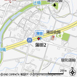 蒲田周辺の地図
