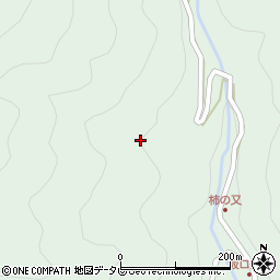 高知県高知市鏡柿ノ又657周辺の地図