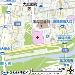 飯塚市役所　イイヅカコスモスコモン周辺の地図