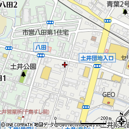 福岡県信用組合土井支店周辺の地図