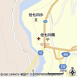愛媛県上浮穴郡久万高原町東川83周辺の地図
