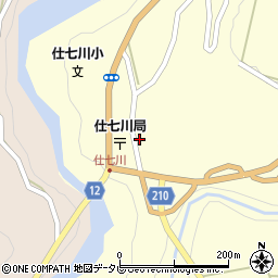 愛媛県上浮穴郡久万高原町東川50周辺の地図