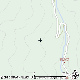 高知県高知市鏡柿ノ又658周辺の地図