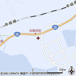 須浜自動車周辺の地図