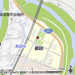 福岡県飯塚市菰田714周辺の地図