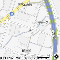 吉田海運　福岡営業所周辺の地図