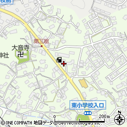筑豊太平石油株式会社　下三緒給油所周辺の地図