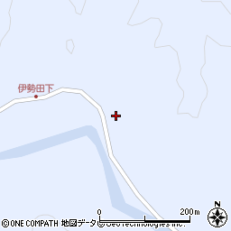 徳島県海部郡海陽町浅川柳内周辺の地図