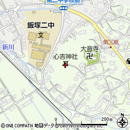 心吉神社周辺の地図
