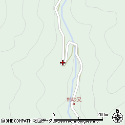 高知県高知市鏡柿ノ又639周辺の地図