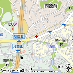 福岡県飯塚市西徳前10周辺の地図