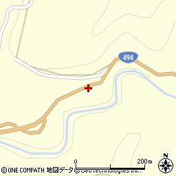 愛媛県上浮穴郡久万高原町東川1547周辺の地図