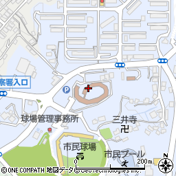 田川市　中央保育所周辺の地図