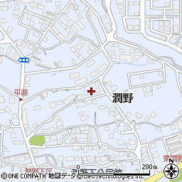 福岡県飯塚市潤野1102-1周辺の地図