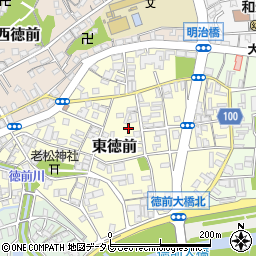 福岡県飯塚市東徳前周辺の地図