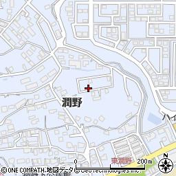 福岡県飯塚市潤野971-117周辺の地図
