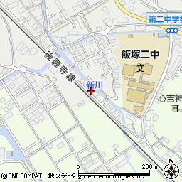 Ａ飯塚市・害獣害鳥駆除　２４Ｘ３６５安心受付センター周辺の地図