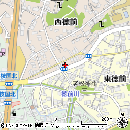 福岡県飯塚市西徳前9-16周辺の地図