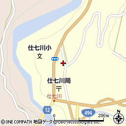 愛媛県上浮穴郡久万高原町東川109周辺の地図