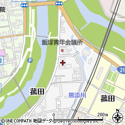 飯塚本社斎場周辺の地図