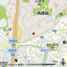 福岡県飯塚市西徳前11-5周辺の地図