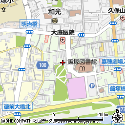 福岡県飯塚市飯塚周辺の地図