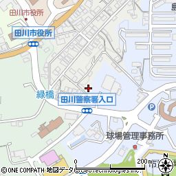 福岡県田川市栄町13周辺の地図