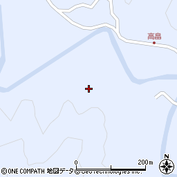 徳島県海部郡海陽町浅川サンハク周辺の地図