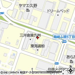 九州商運株式会社　保険・不動産部・トリモ周辺の地図