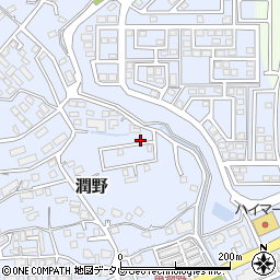 福岡県飯塚市潤野971-91周辺の地図