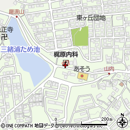 梶原内科医院周辺の地図