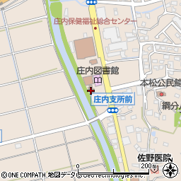 飯塚市庄内支所周辺の地図
