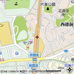 福岡県飯塚市西徳前14周辺の地図