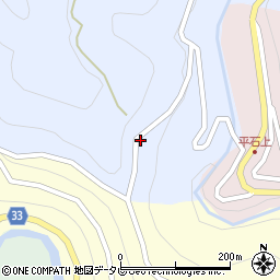 高知県高知市土佐山高川1564周辺の地図