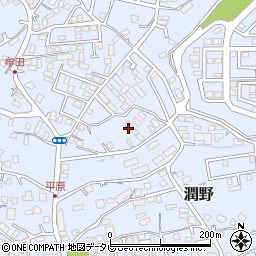 福岡県飯塚市潤野933-14周辺の地図