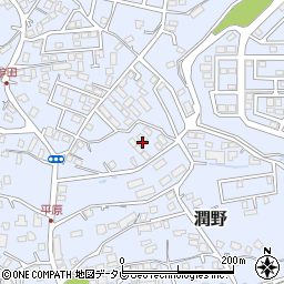 福岡県飯塚市潤野933-13周辺の地図