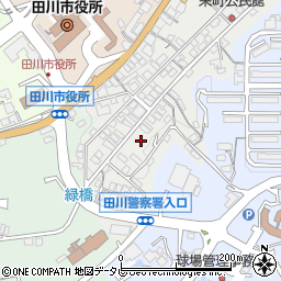 福岡県田川市栄町14周辺の地図
