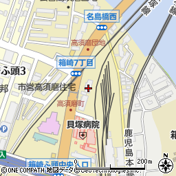 エイリックスタイルアスバ貝塚駅Ｂ棟周辺の地図