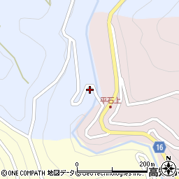 高知県高知市土佐山高川1535周辺の地図