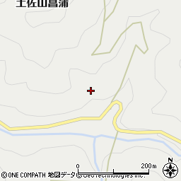 高知県高知市土佐山菖蒲538周辺の地図
