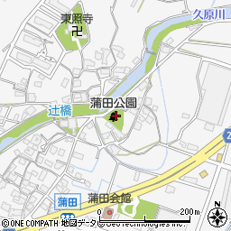 蒲田公園周辺の地図