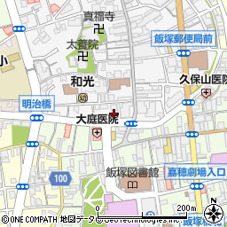 飯塚ショッピング信販ビル店舗周辺の地図
