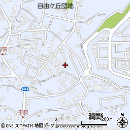 福岡県飯塚市潤野933-11周辺の地図