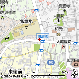 福岡県飯塚市西徳前3-2周辺の地図