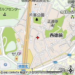 福岡県飯塚市西徳前13-31周辺の地図